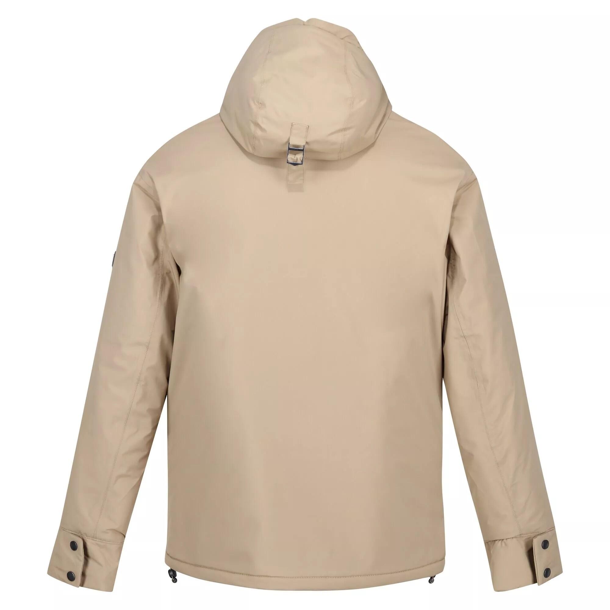 Mens Raylan Waterproof Jacket (Gold Sand) 2/5