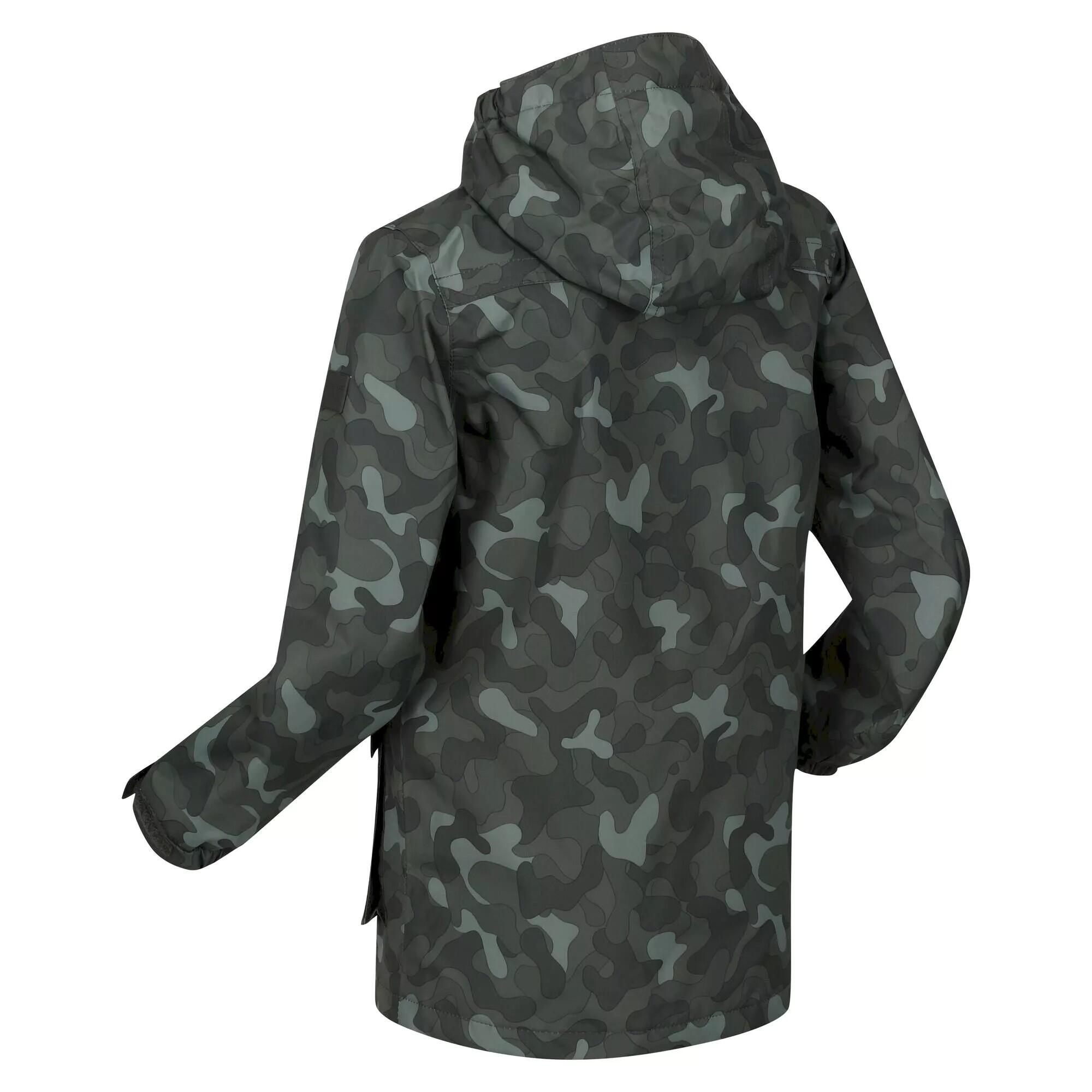 Childrens/Kids Salman Insulated Waterproof Jacket (Dark Khaki) 4/5
