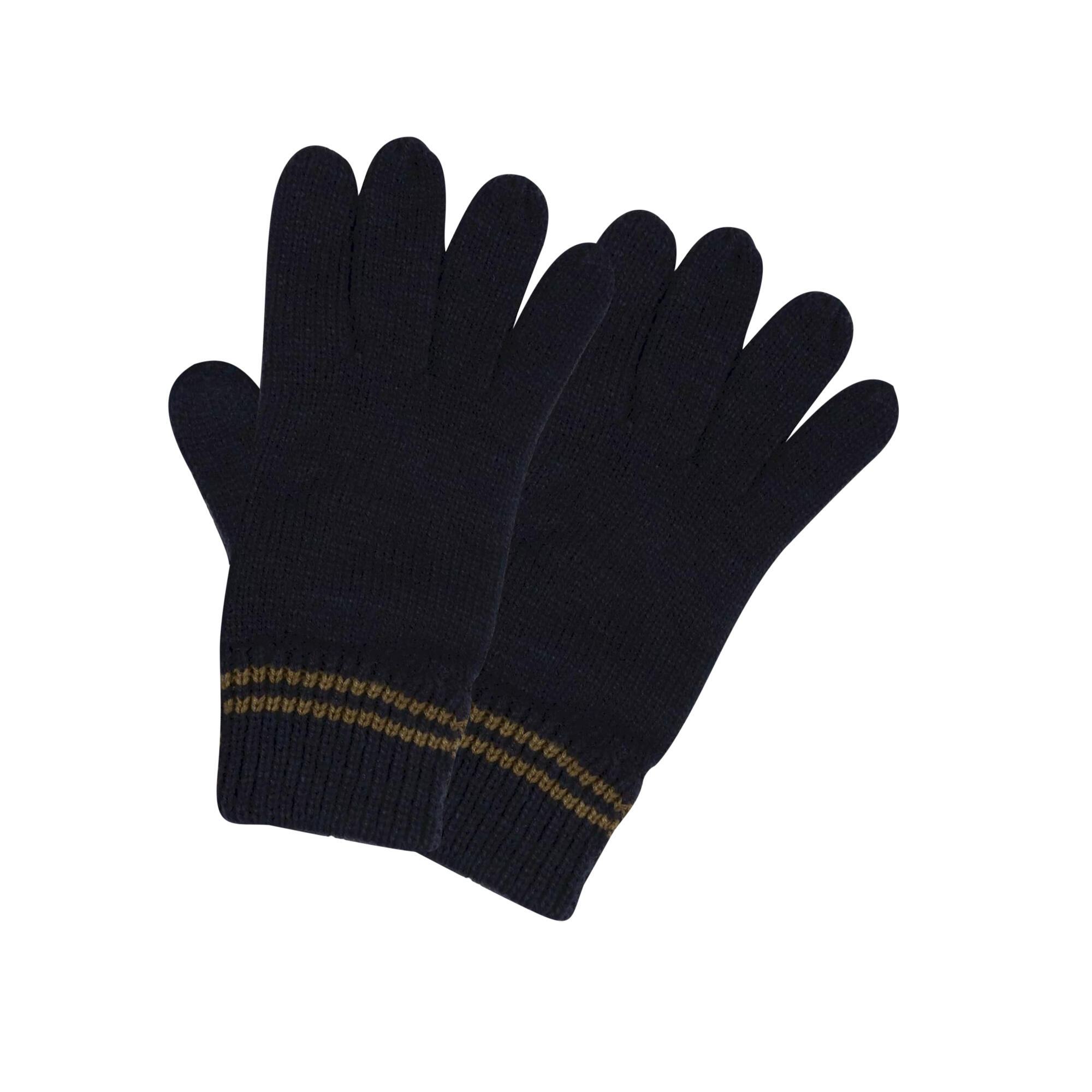 Mens Balton III Knitted Gloves (Navy) 2/4