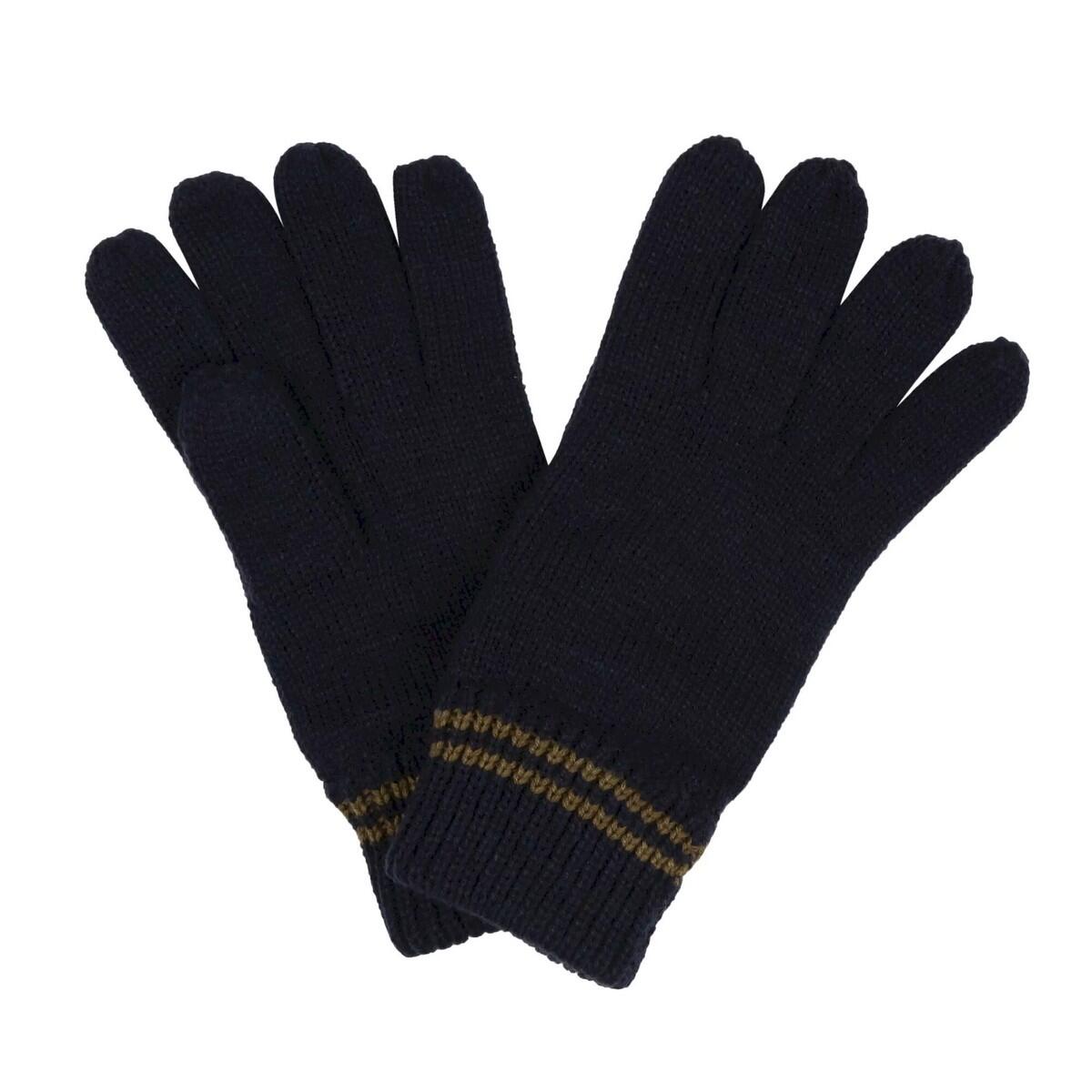 REGATTA Mens Balton III Knitted Gloves (Navy)