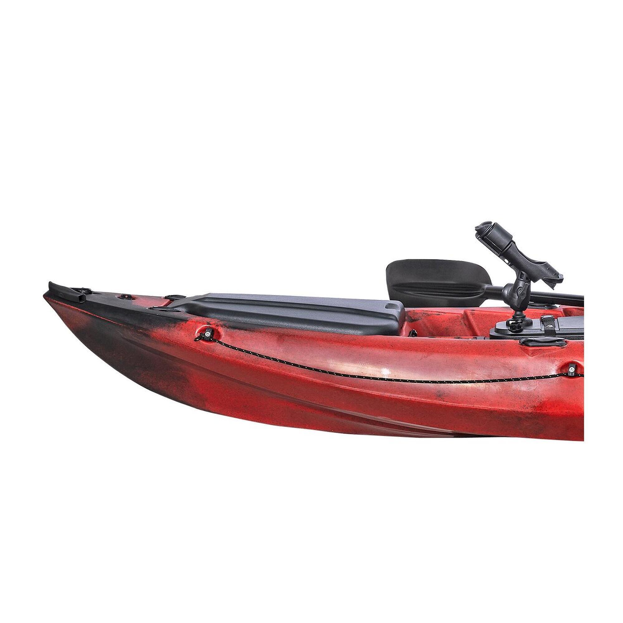 Angelkajak Conger P 295x80 cm Rot - Sit-on-Top Einer-Kajak, 22 kg 7/7
