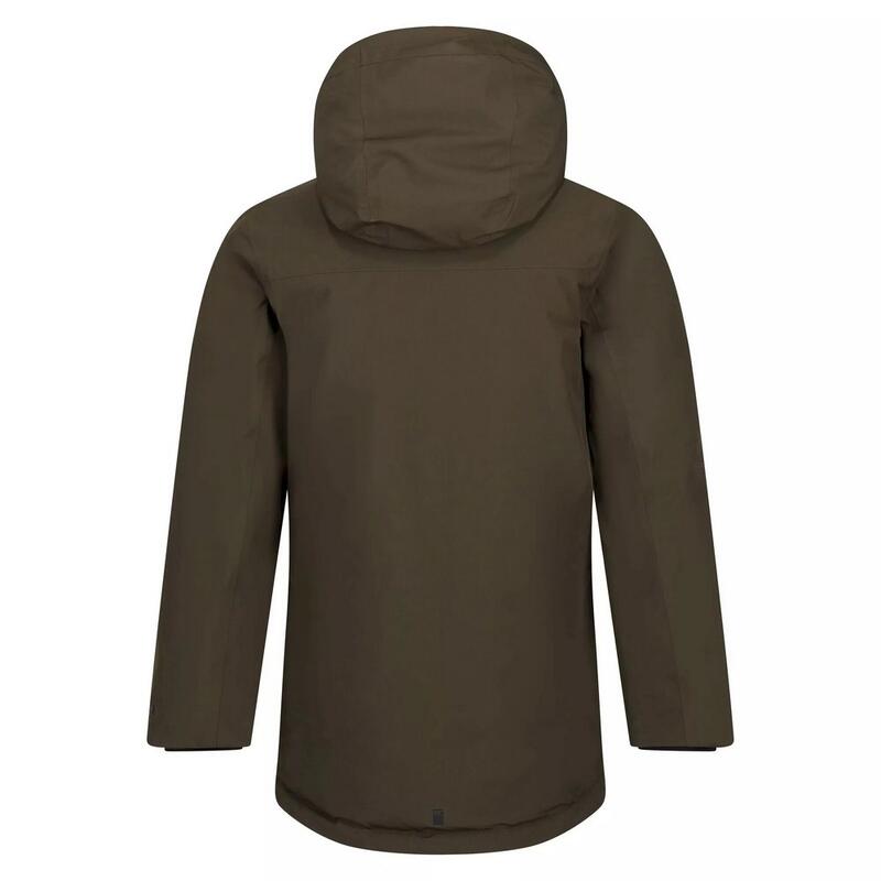 Kinder/Kinder Yewbank geïsoleerde jas (Donkere Khaki)
