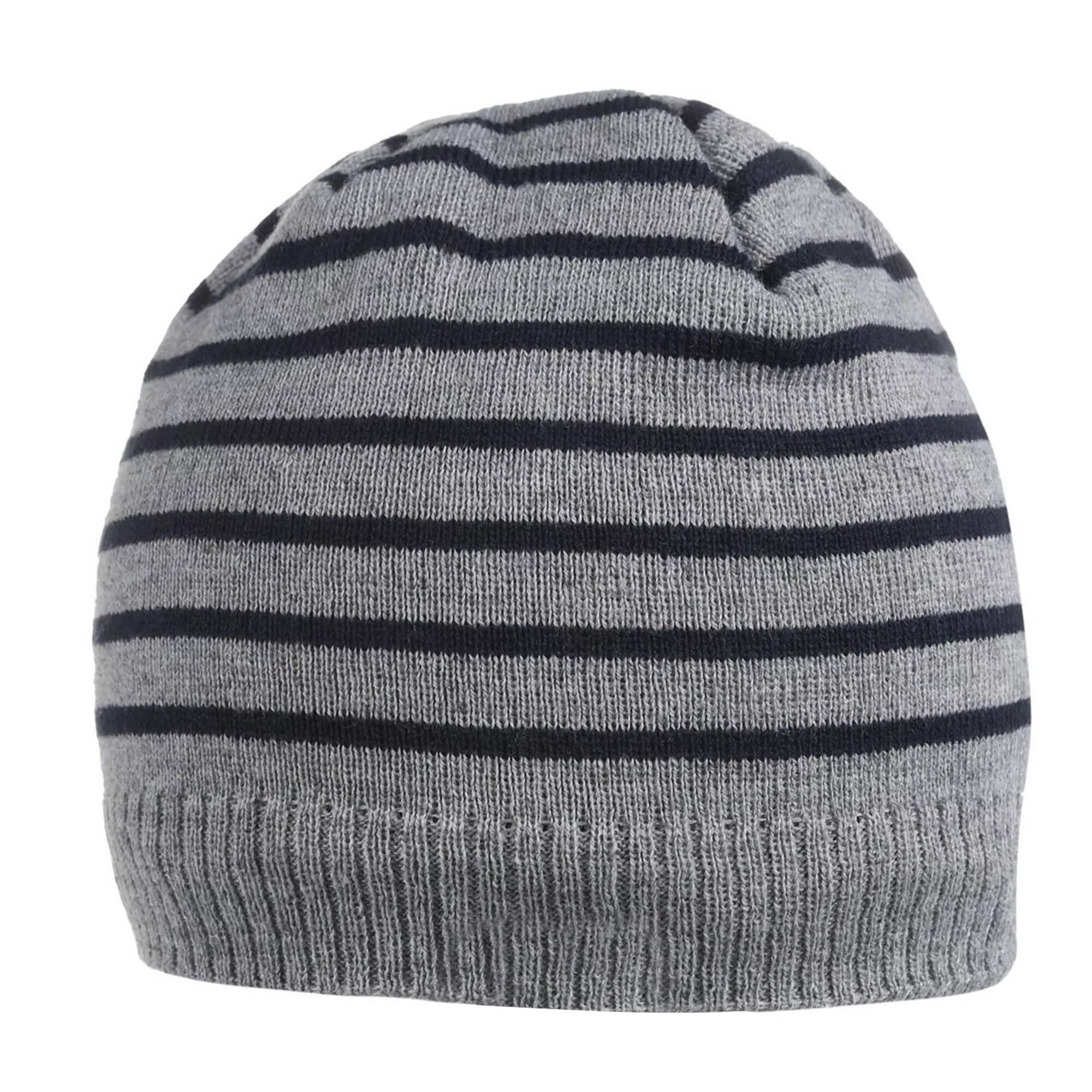 Childrens/Kids Tarley Knitted Beanie (Storm Grey Marl) 2/4