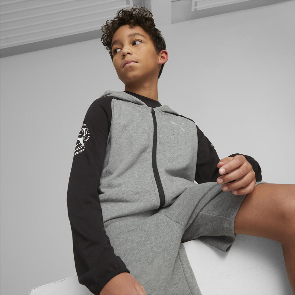 Bluza Sportowa Chłopięca Puma Active Sports Fz Tr