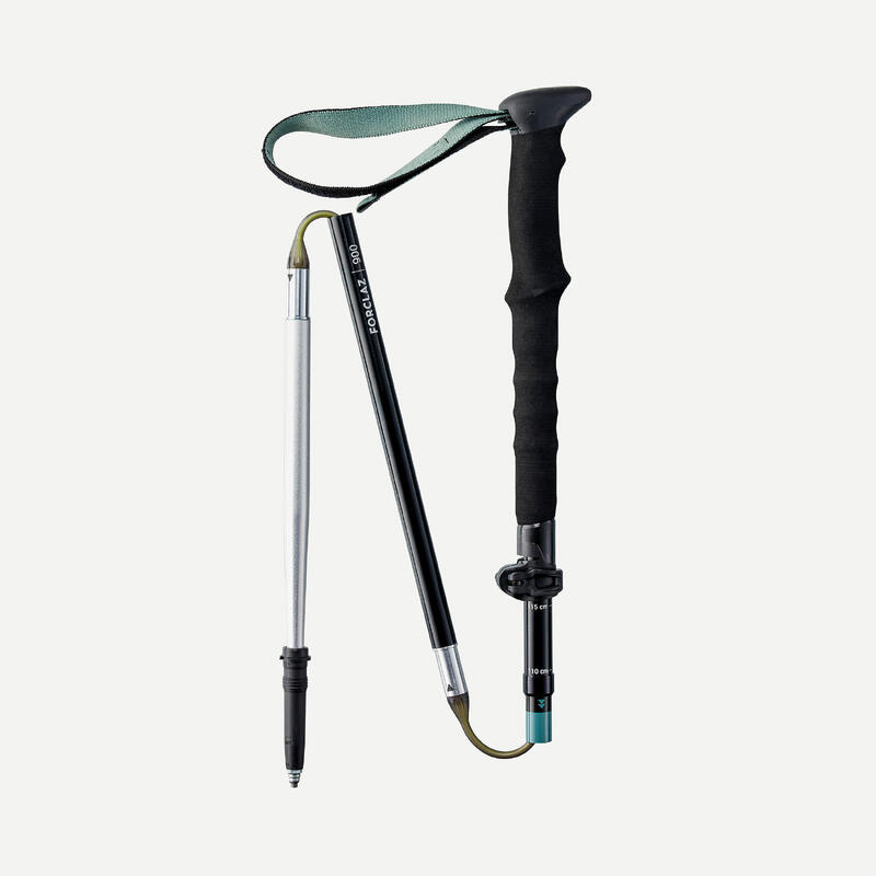 Verhuur - 1 compacte wandelstok voor trekking MT900 zwart