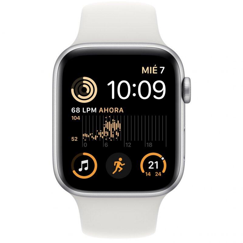 Smartwatch Apple Watch SE LTE Segunda Gen 44mm Aluminio Correa Blanca