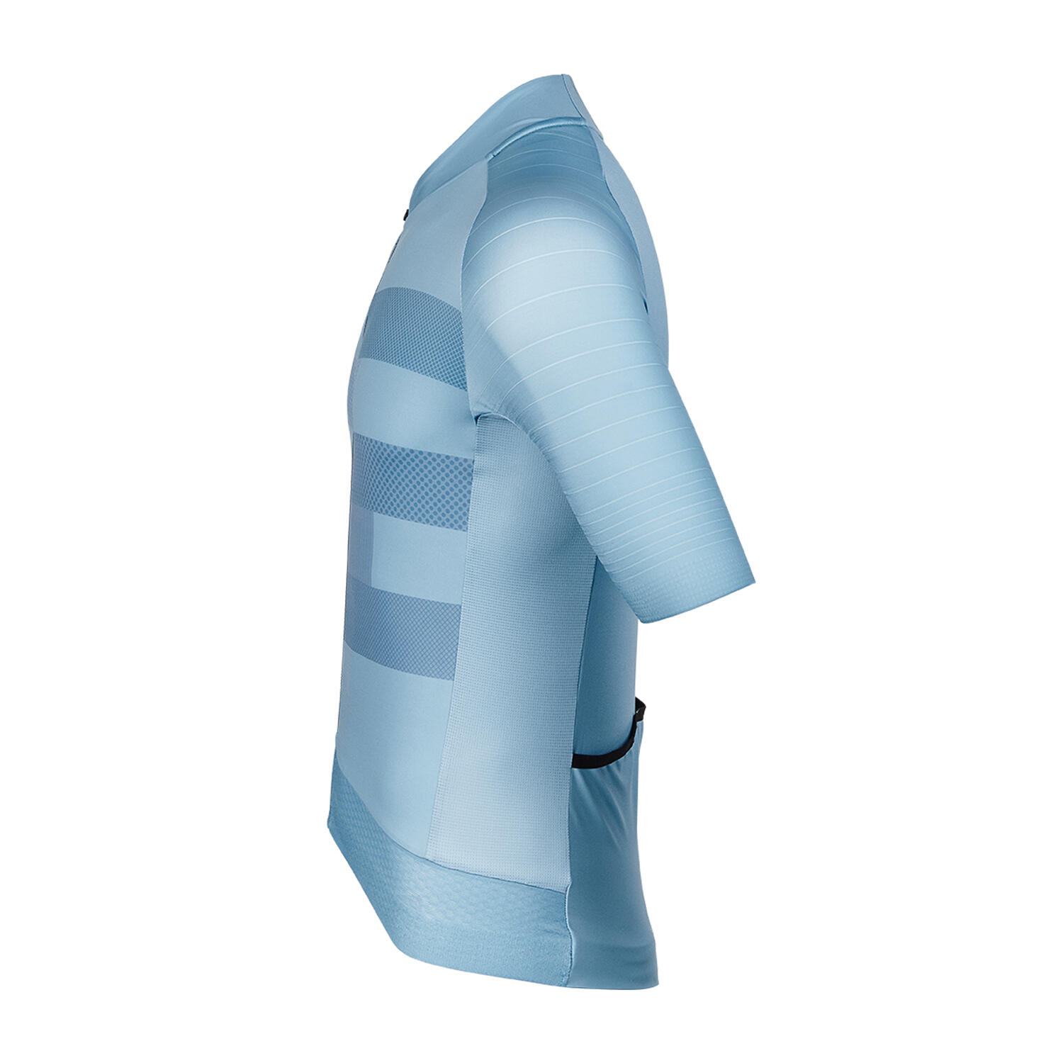 Maillot Ciclismo Aerodinámico Manga Corta Hombre - Epic Slice Azul 3/4