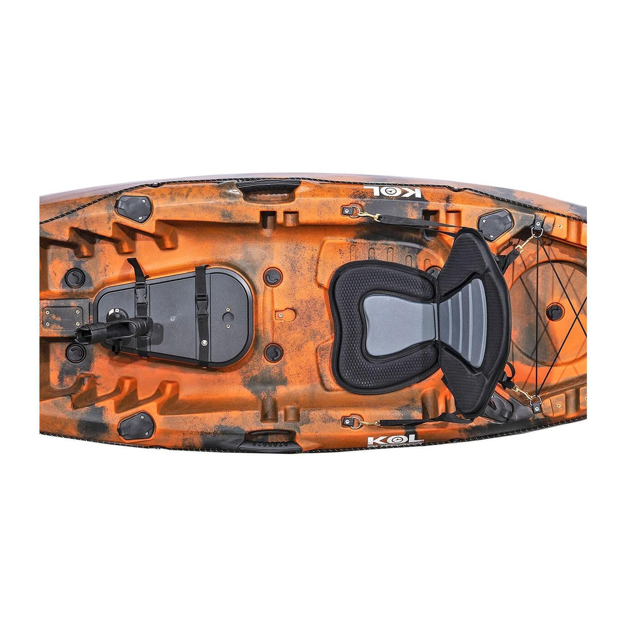 Angelkajak Conger P 295x80 cm Orange - Sit-on-Top Einer-Kajak, 22 kg 6/7