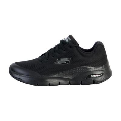 Skechers Arch Fit 232040-BBK - Scarpe da walking uomo nero 42