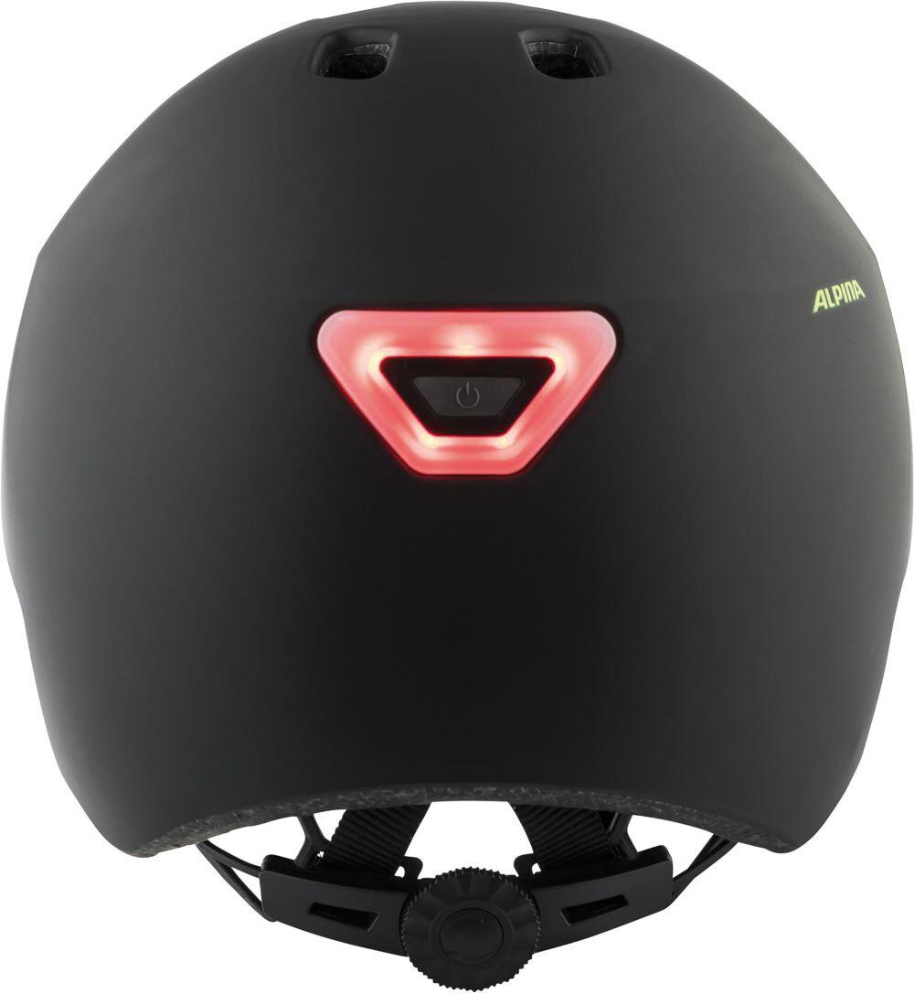 City-Helm Brooklyn schwarz/neongelb matt 3/3