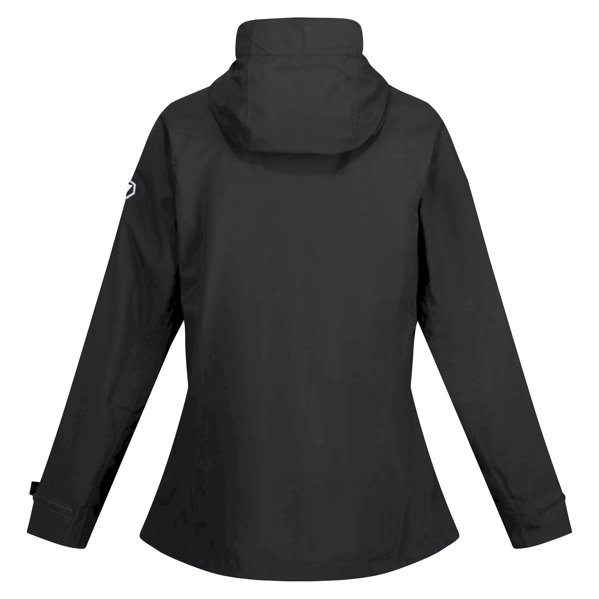 Womens/Ladies Britedale Waterproof Jacket (Black) 2/5