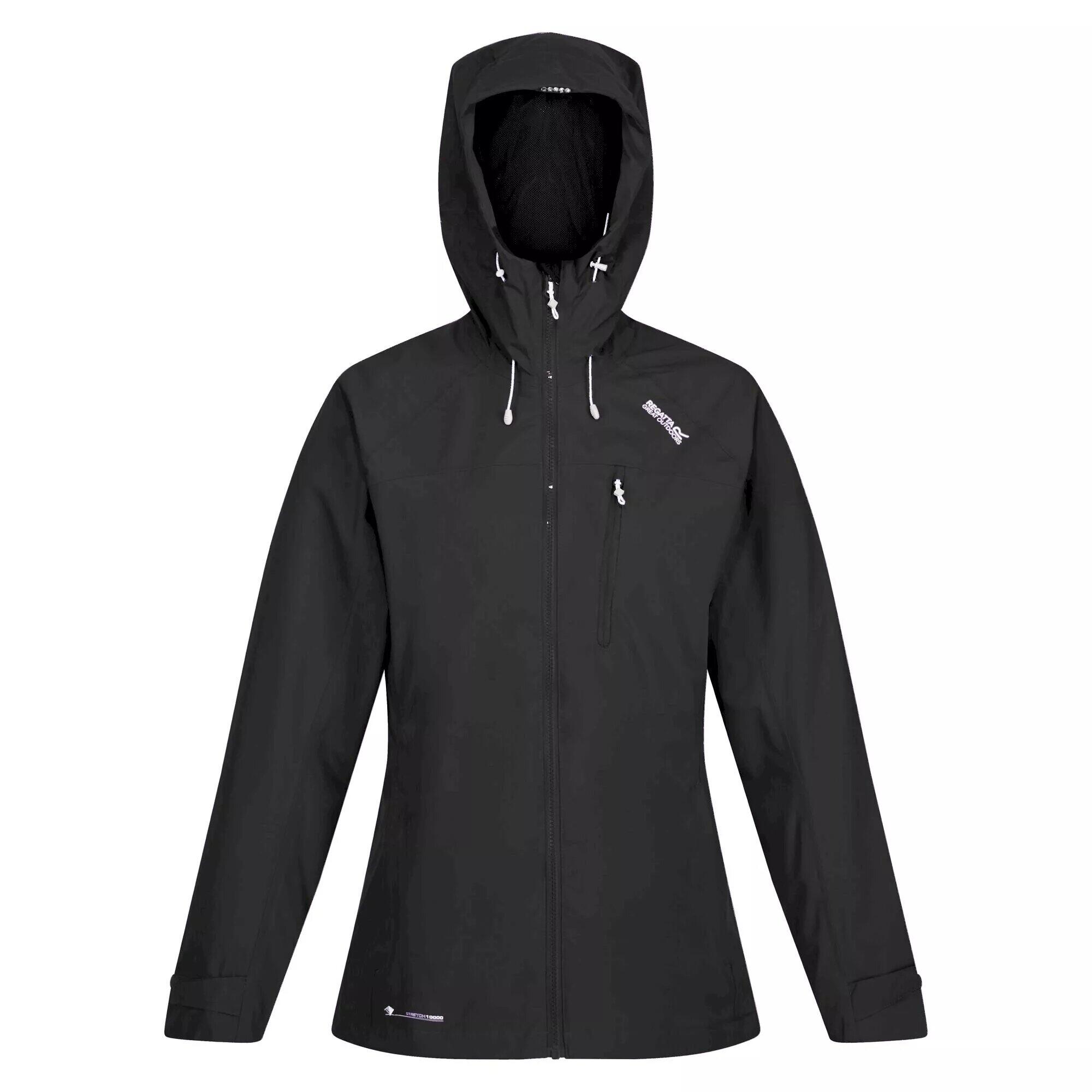 Womens/Ladies Britedale Waterproof Jacket (Black) 1/5