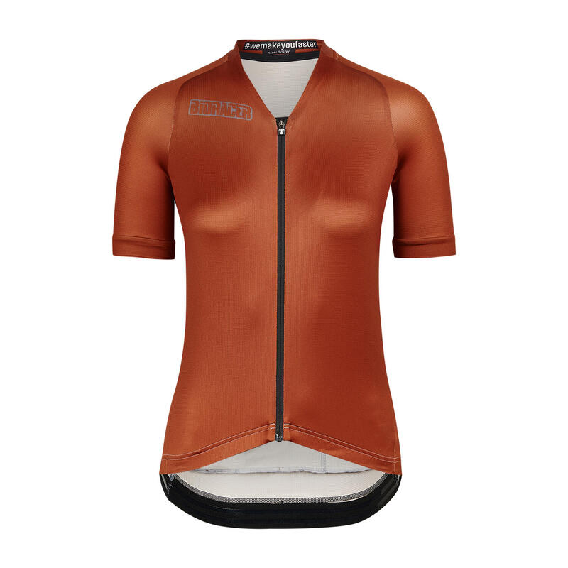Fietsshirt voor Dames - Oranje - Icon Metalix