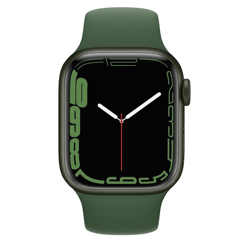 Smartwa tchApple  Series 7 GPS+Celular 41 mm Bracelete verde em alumínio Verde