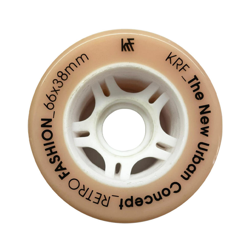 KRF Rueda Para Patines KRF Retro Tamaño: 66 X 38 mm