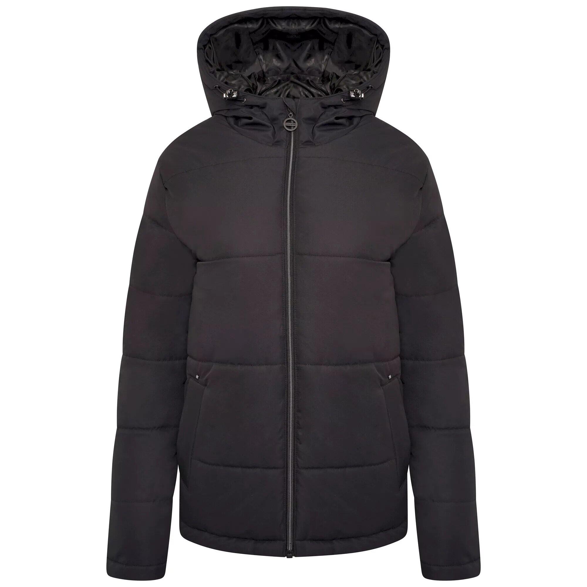 LUXURIATE Women's Quilted Jacket (Black)