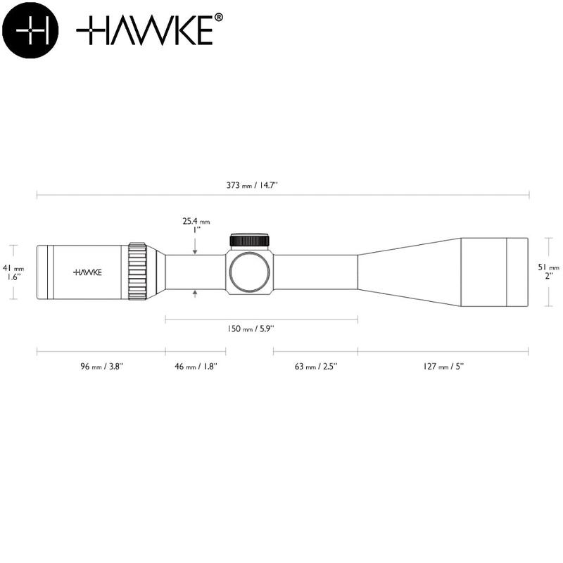 MIRA DE TIRO HAWKE VANTAGE SF 6-24X44