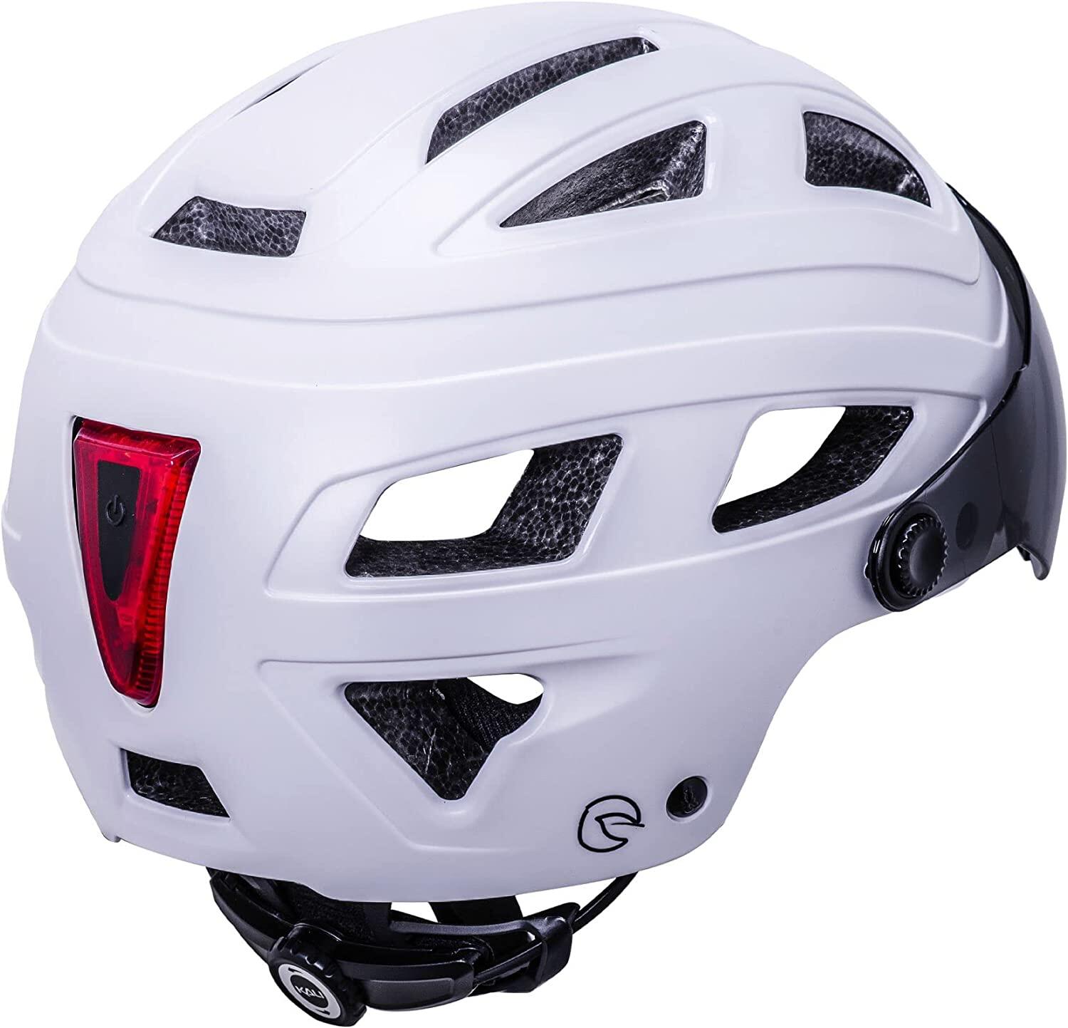 Kali Cruz+ Urban Helmet - Solid Matt White 3/4