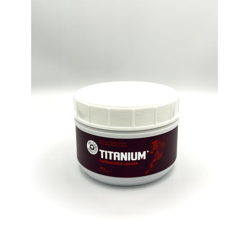 Favorisant la performance et la récupération TITANIUM® Performance Lactate