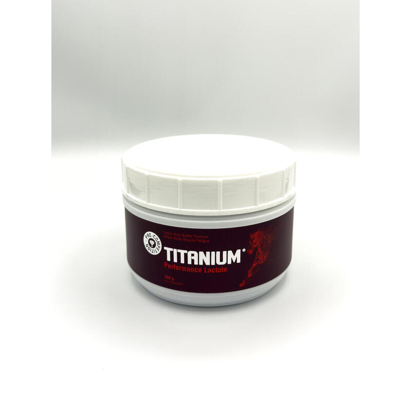 TITANIUM® Performance Lactate 360g, para rendimento e recuperação muscular.