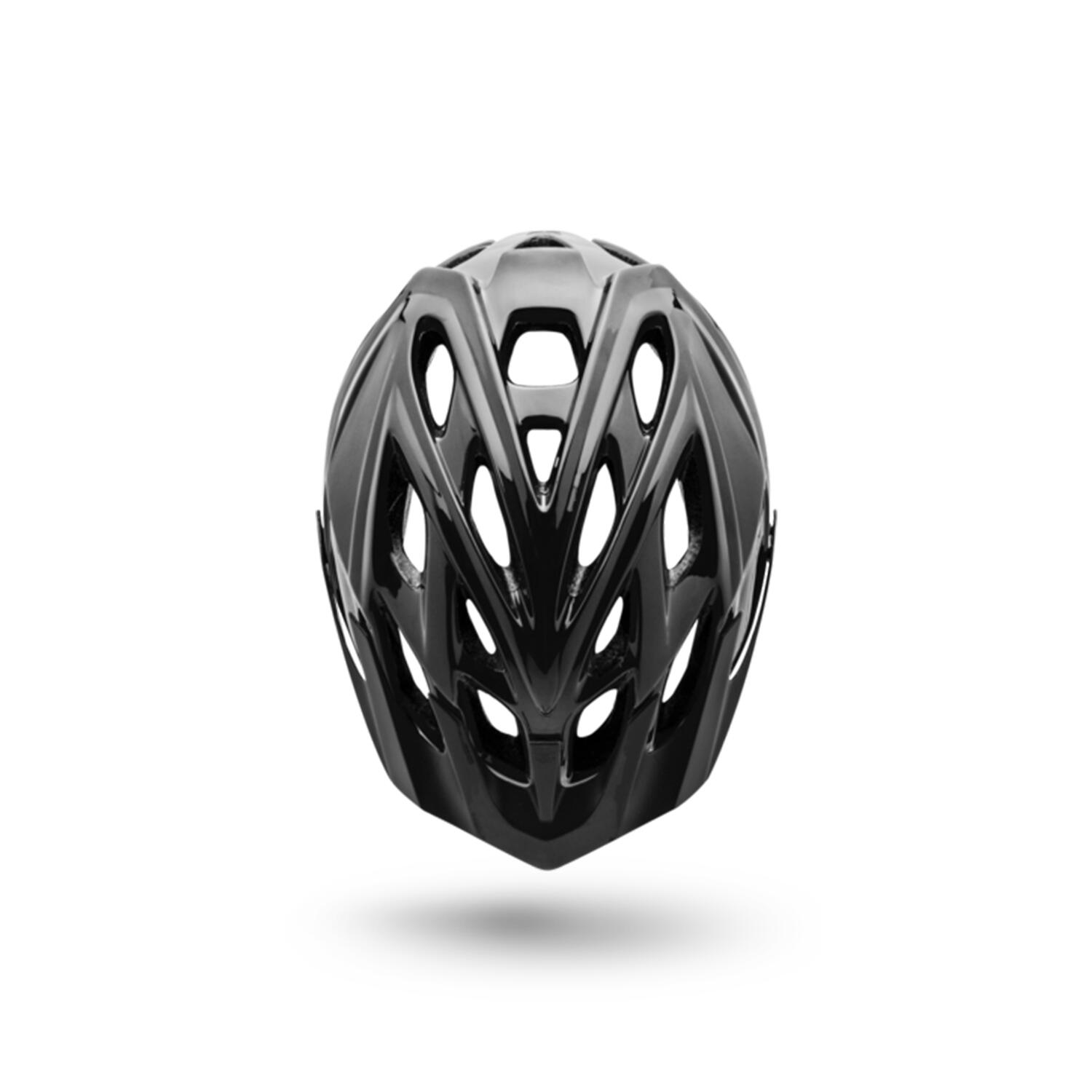 Kali Chakra Solo Trail Helmet - Solid Black 3/3