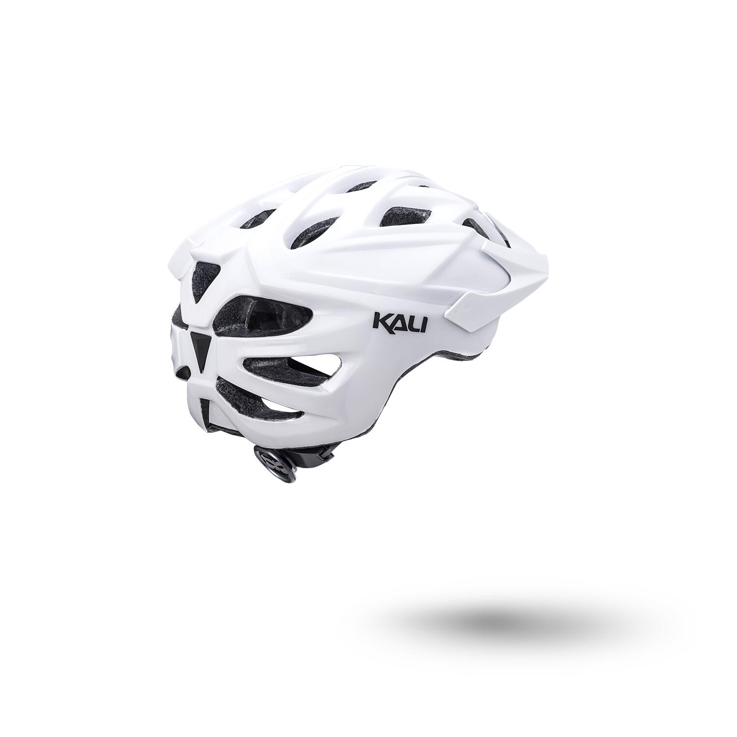 Kali Chakra Solo Trail Helmet - Solid White 2/3