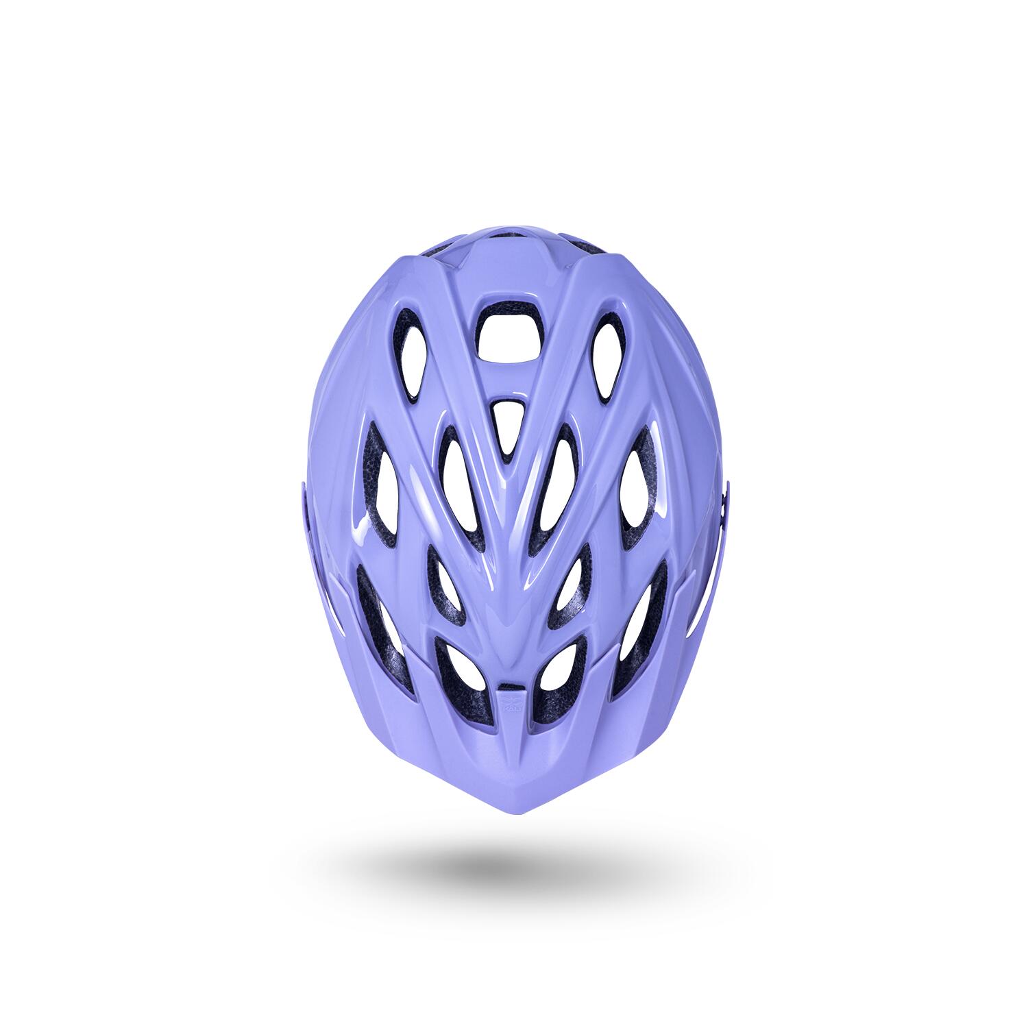 Kali Chakra Solo Trail Helmet - Solid Pastel Purple 3/3