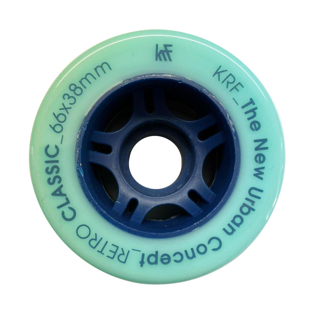 KRF Rueda Para Patines KRF Retro Tamaño: 66 X 38 Mm