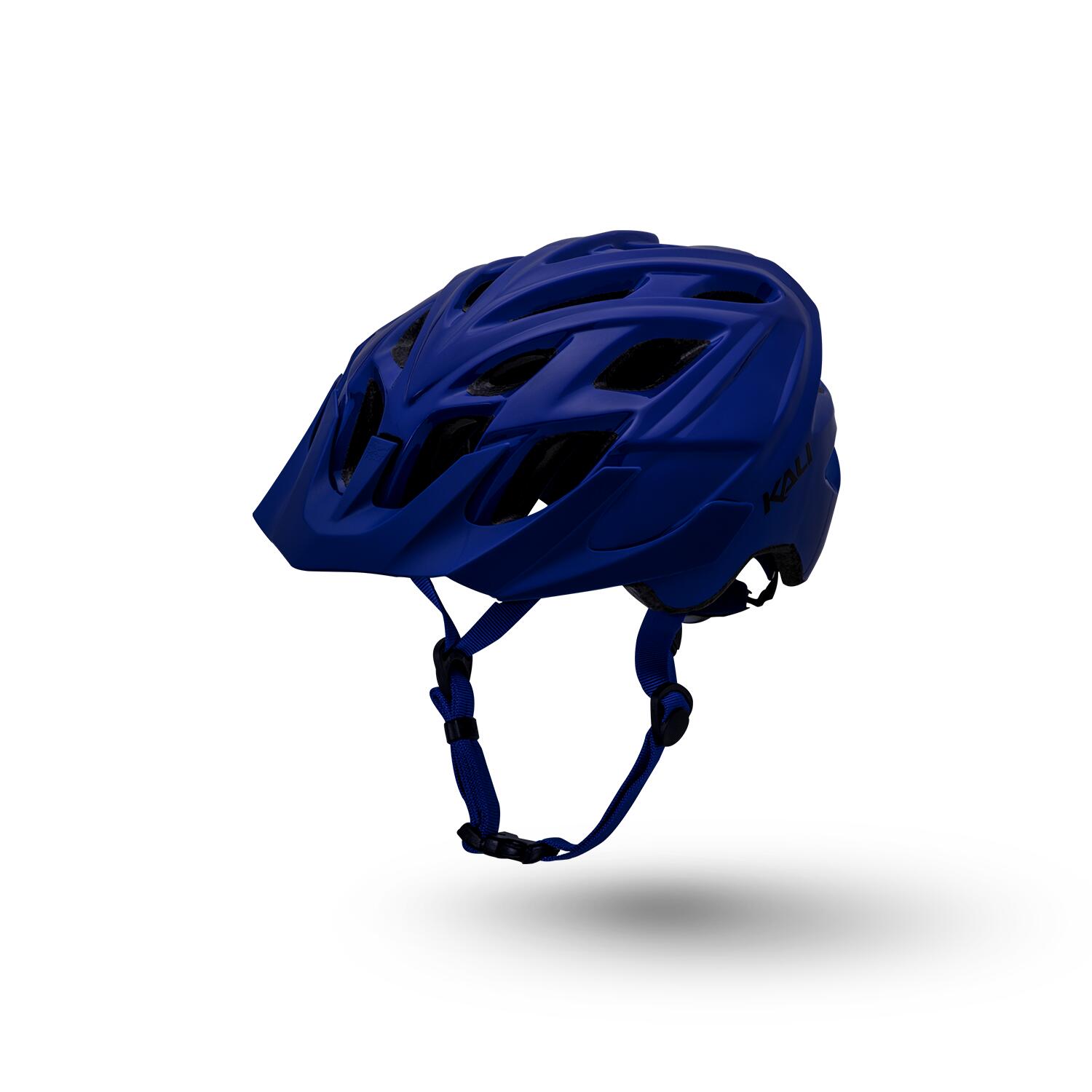 Kali Chakra Solo Trail Helmet - Solid Blue 1/3