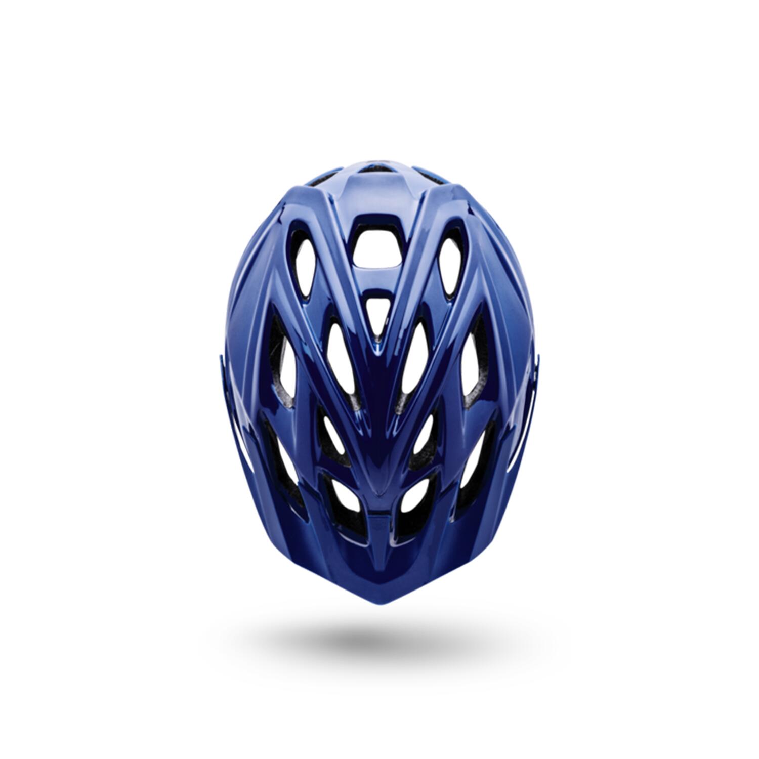 Kali Chakra Solo Trail Helmet - Solid Blue 3/3