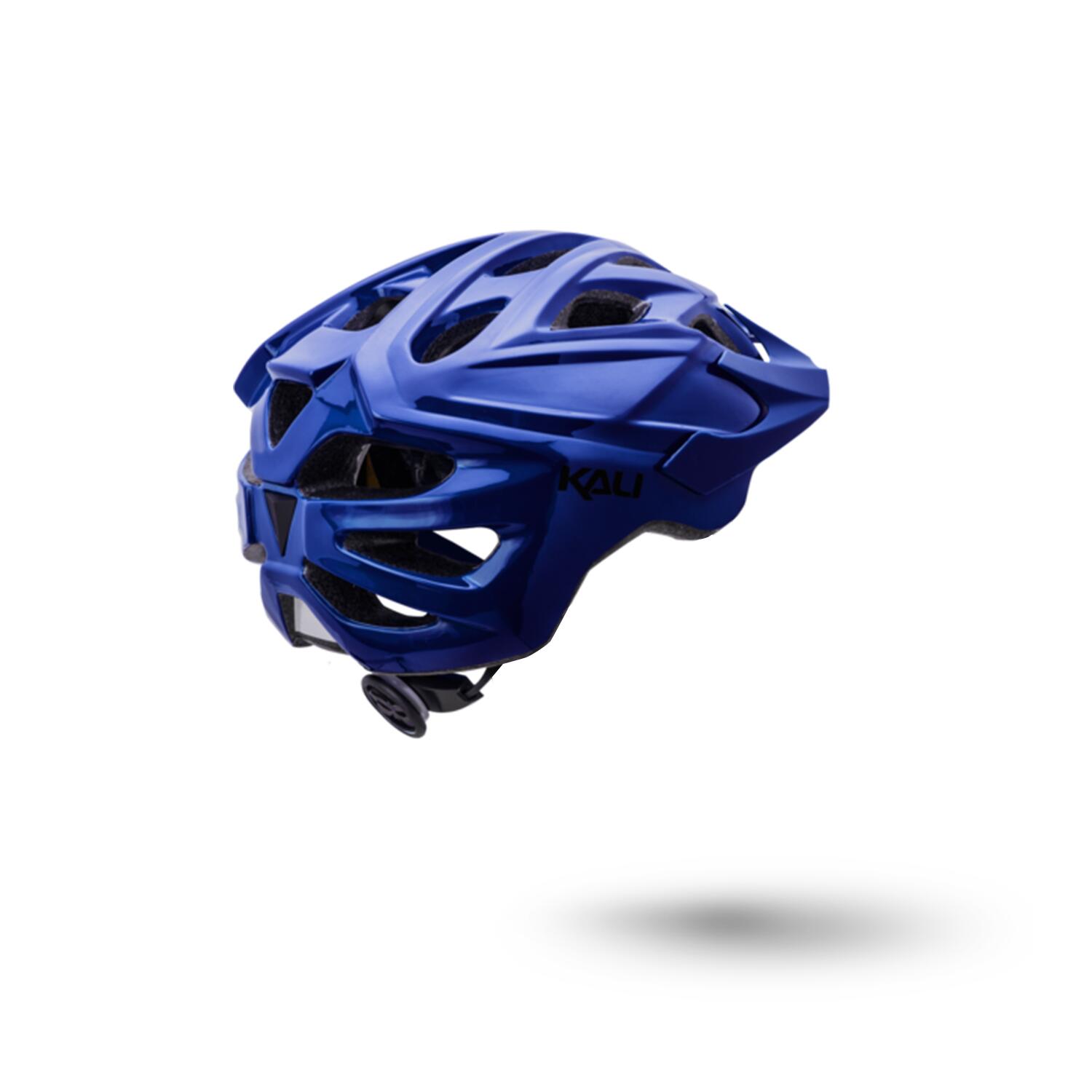 Kali Chakra Solo Trail Helmet - Solid Blue 2/3