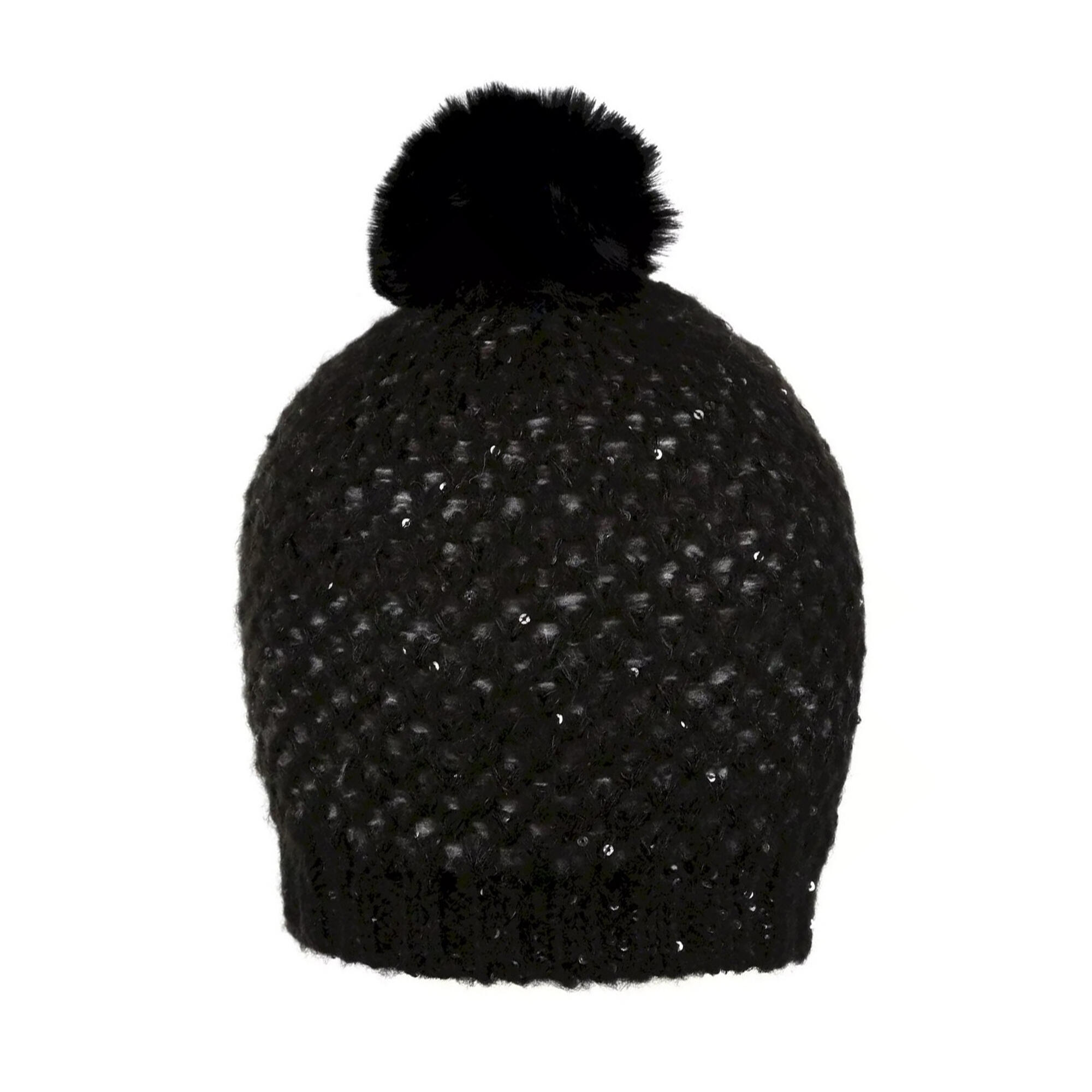 Dames Lorelai IV Bobble Wintermuts (Zwart) 2/4