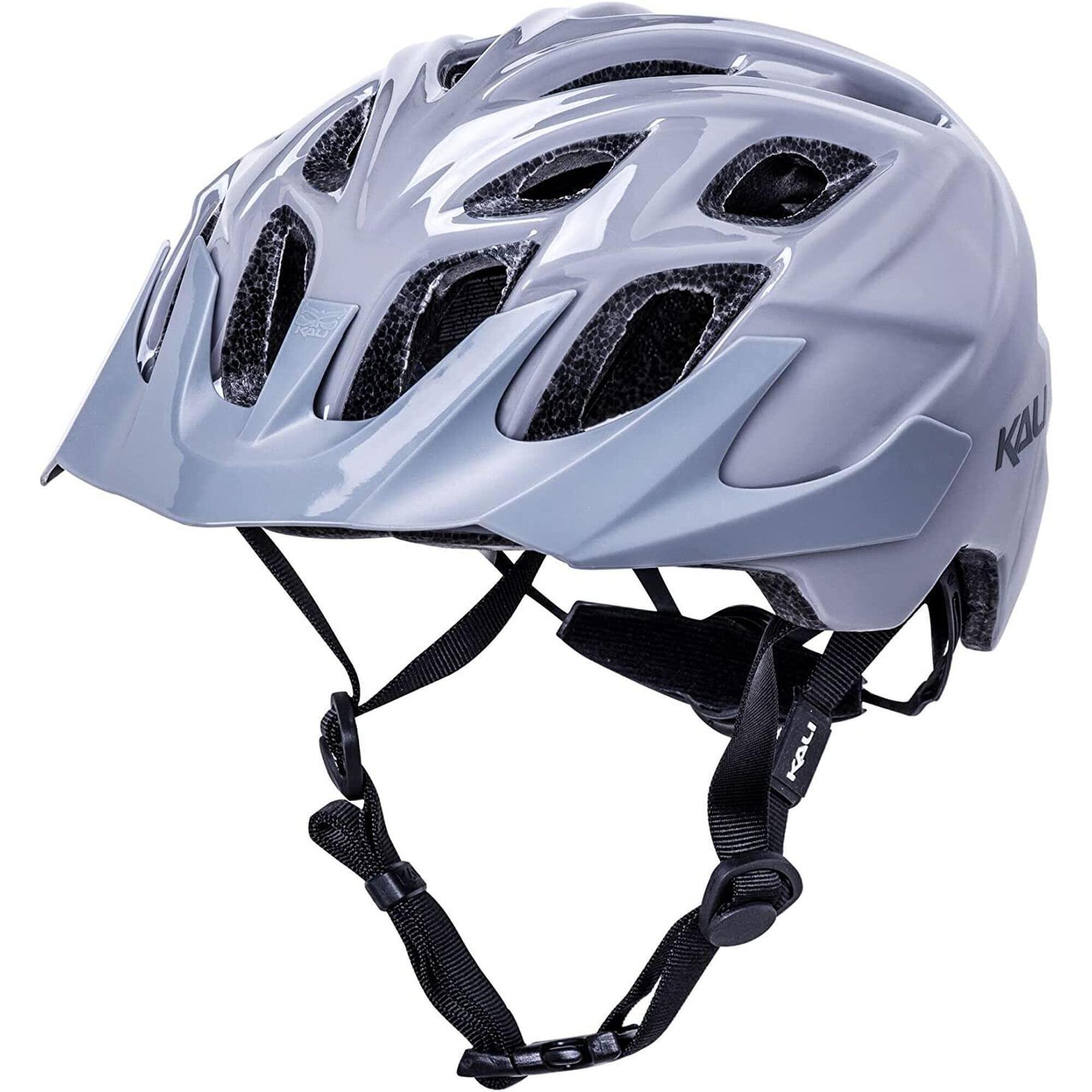 Kali Chakra Solo Trail Helmet - Solid Gloss Grey 1/1