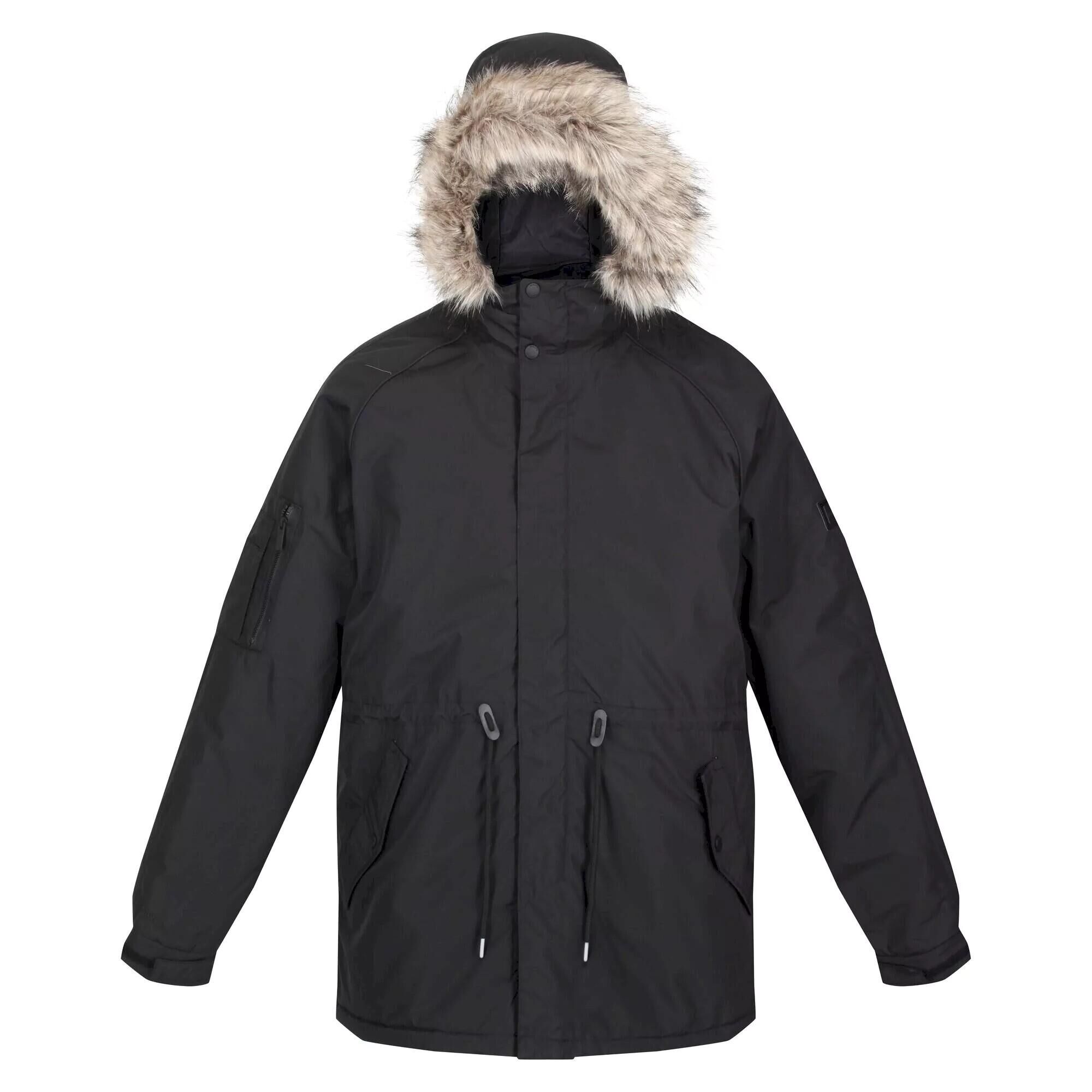 REGATTA Mens Salinger III Parka (Black)