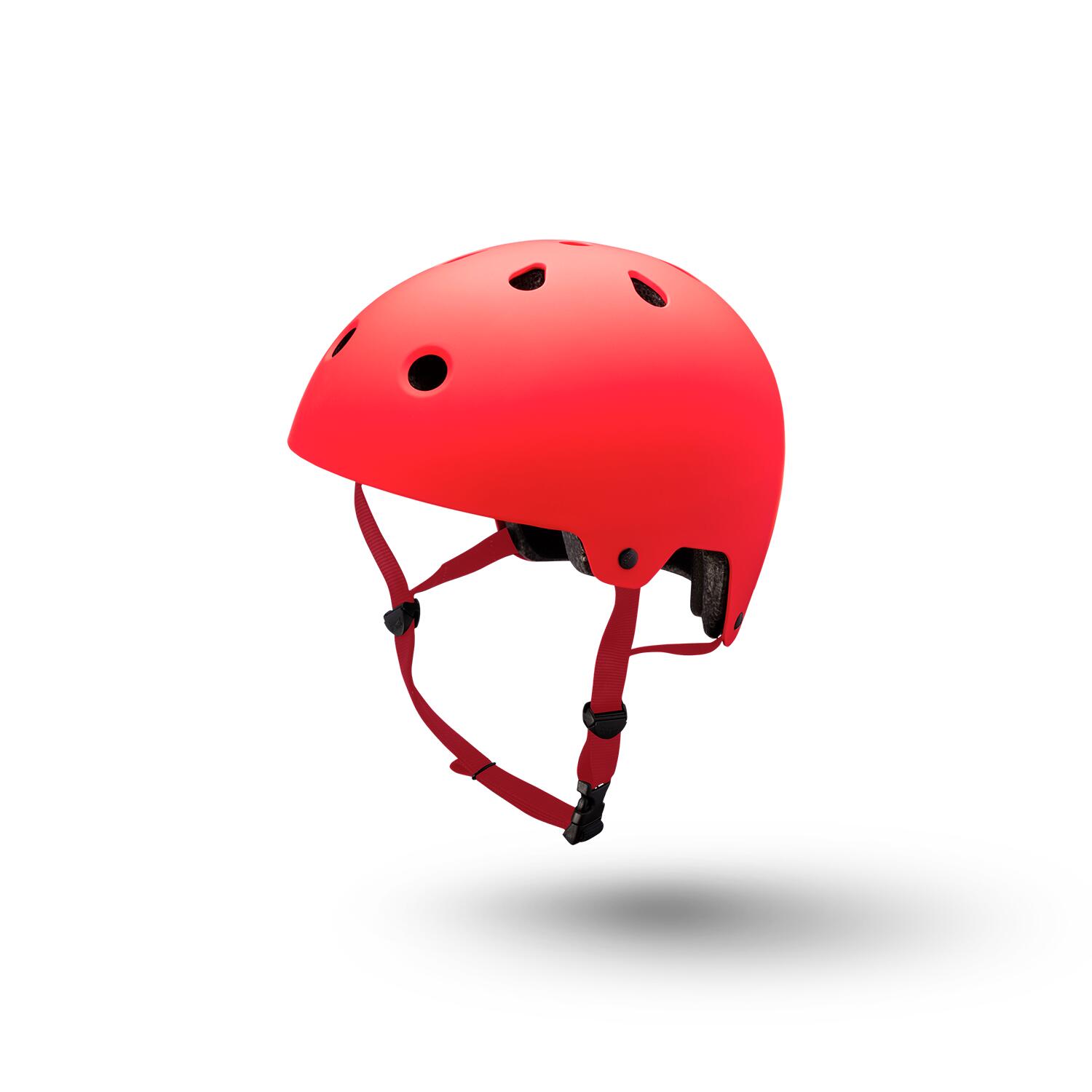 Kali Maha 2.0 Bucket Helmet - Solid Matt Red 1/3