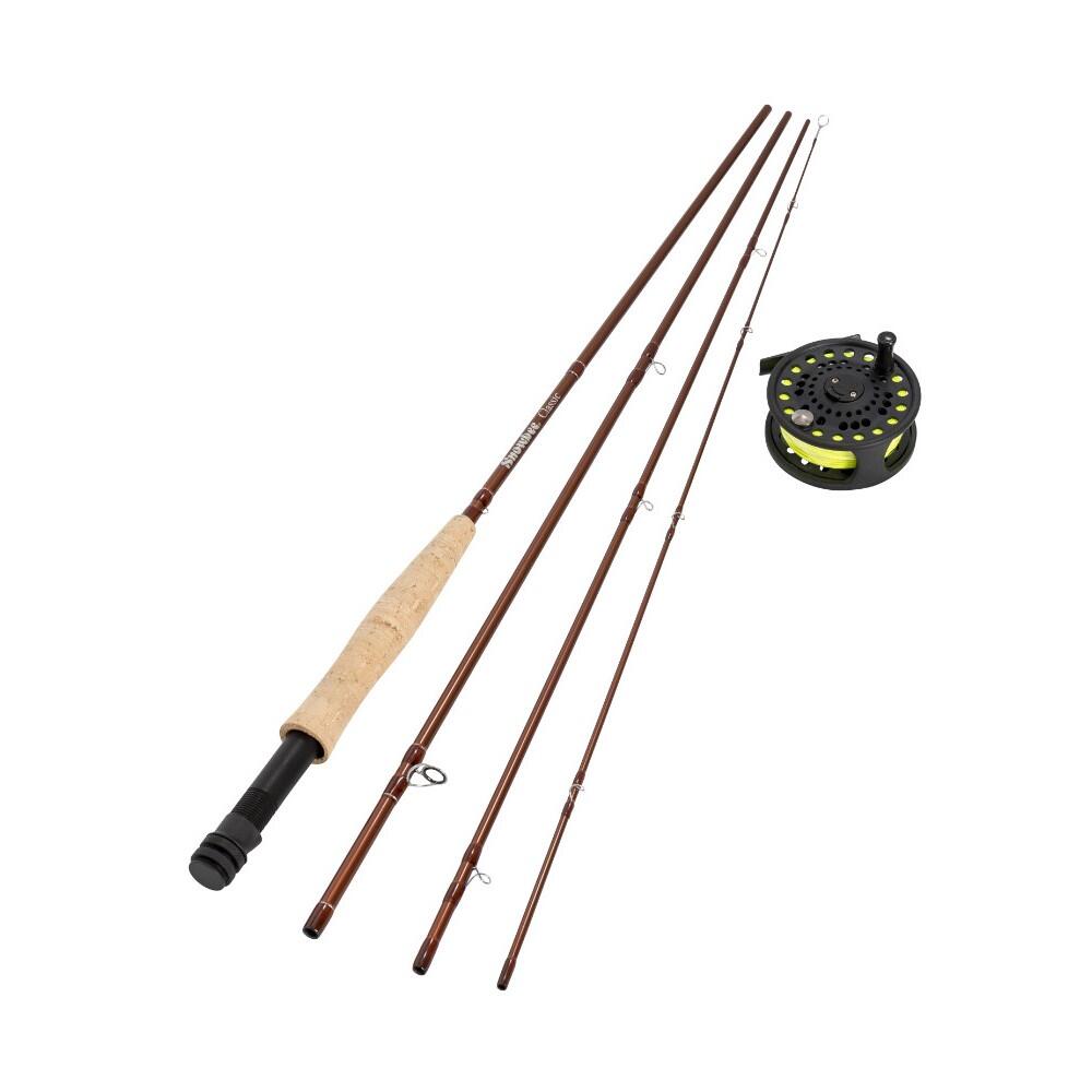 Snowbee Classic Fly Fishing Kit 10' #7 Rod/Reel/Line Combo 2/3