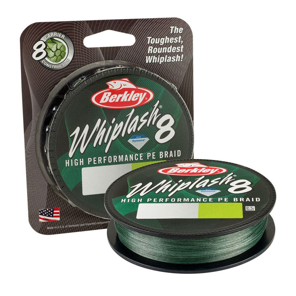 BERKLEY Berkley Whiplash 8 Braid - Green-300m-0.12mm