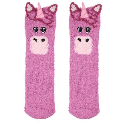 Chaussettes Motif/style Licorne MUDPLAY Enfant (Violet)