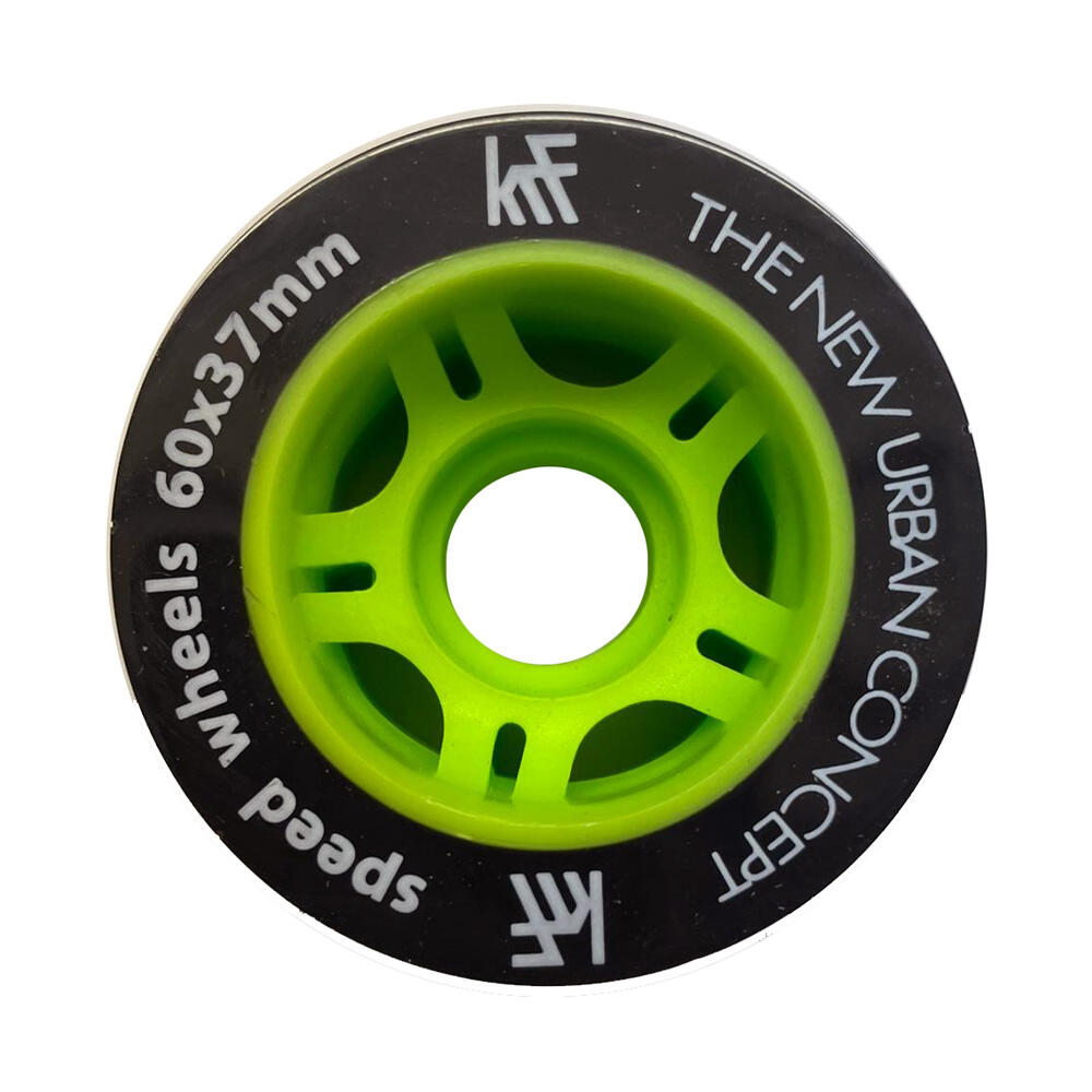 KRF Pack de 2 Ruedas KRF Para Patines Hockey Chronos Tamaño 60 X 37 Mm