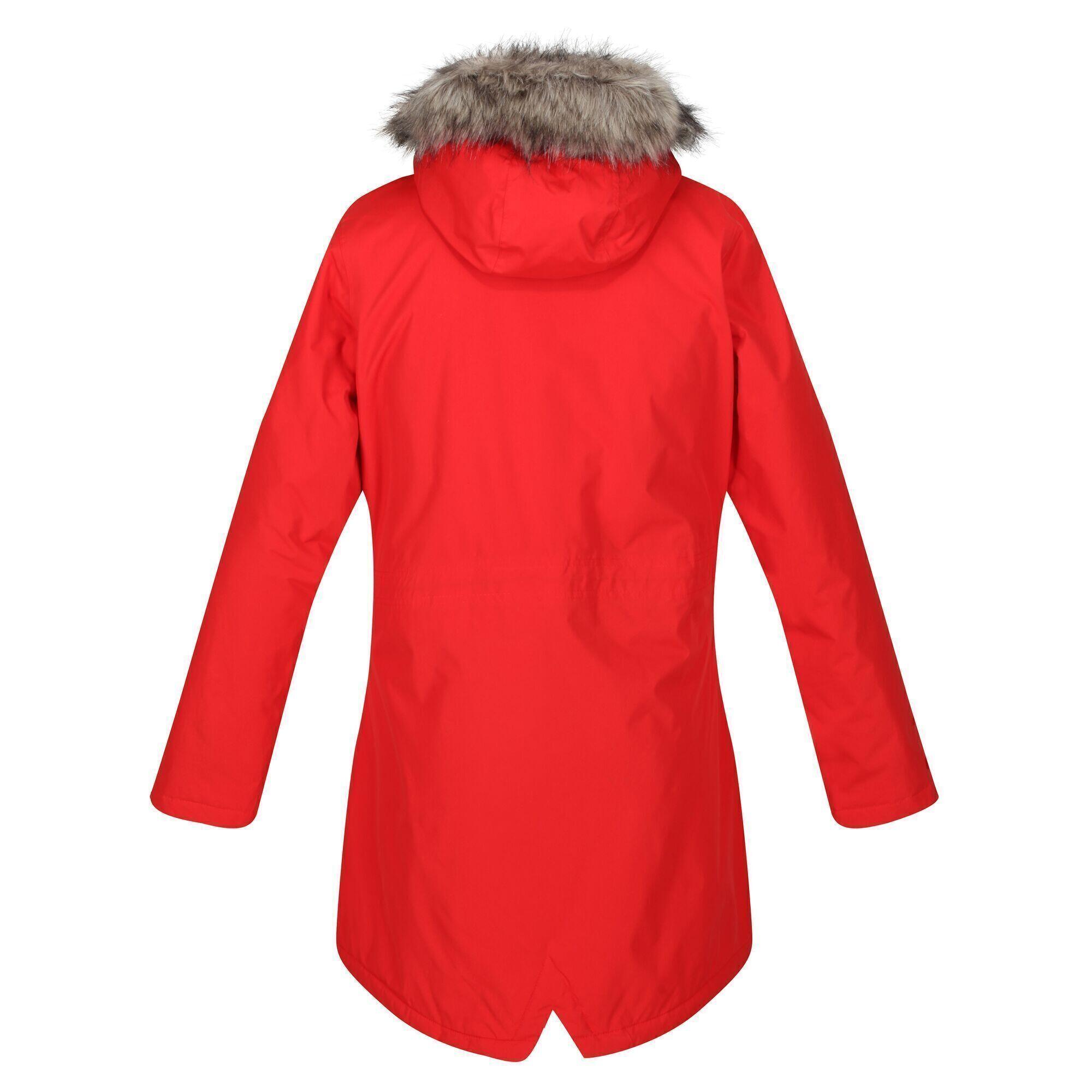Womens/Ladies Serleena II Waterproof Insulated Jacket (Molten Red) 3/5