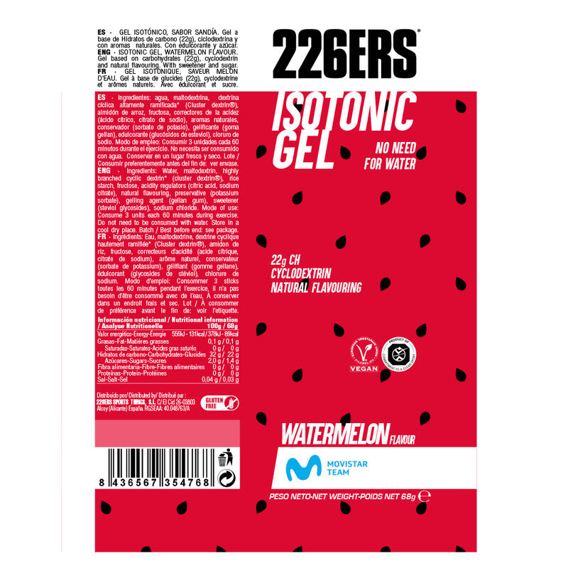 Boisson isotonique 226ERS 68g Watermelon