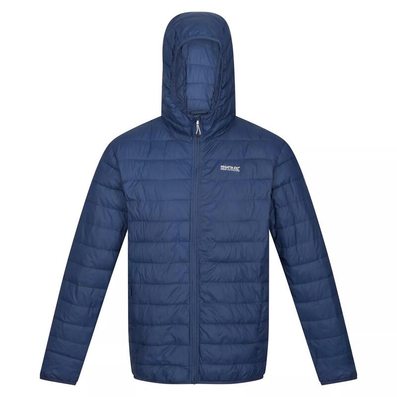 Heren Hillpack Hooded Lightweight Jacket (Admiraal Blauw)