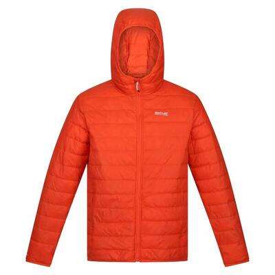 Heren hillpack hooded lightweight jacket (heldere kiwi)
