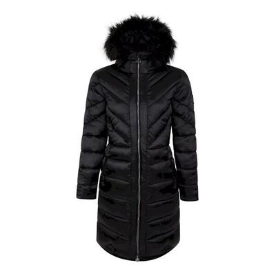 Dames julien macdonald suppression longline jacket (zwart)