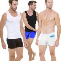 Lot de 3 boxers noir, blanc & bleu Cellutex