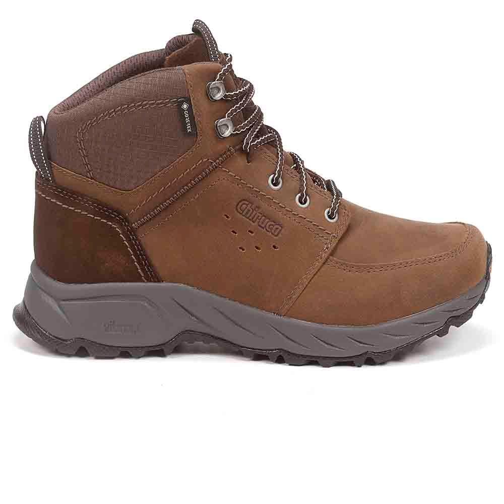 Botas de montanha e trekking impermeáveis para homens Chiruca Montreal 12 marrom