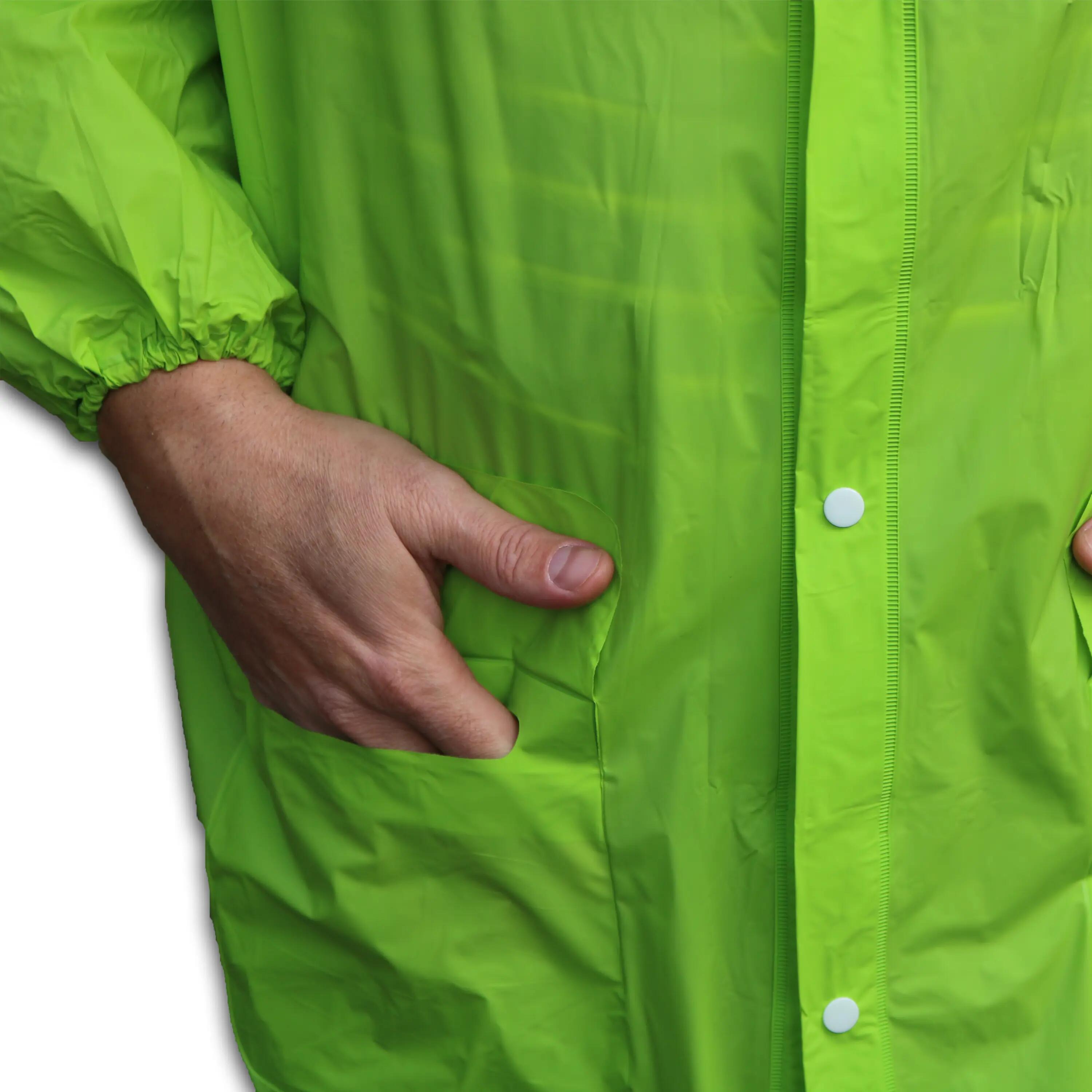Pelerina de Ploaie - Model Universal - Verde - BSP Guard - XXL 4/5