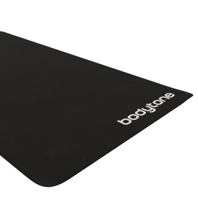 Fitnessapparatuur Bodytone vloerbeschermingsmat 130 x 70 x 0,4cm zwart