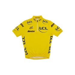 Maillot Cyclism Santini Child Tour de Francial Official Bloco-Rojo