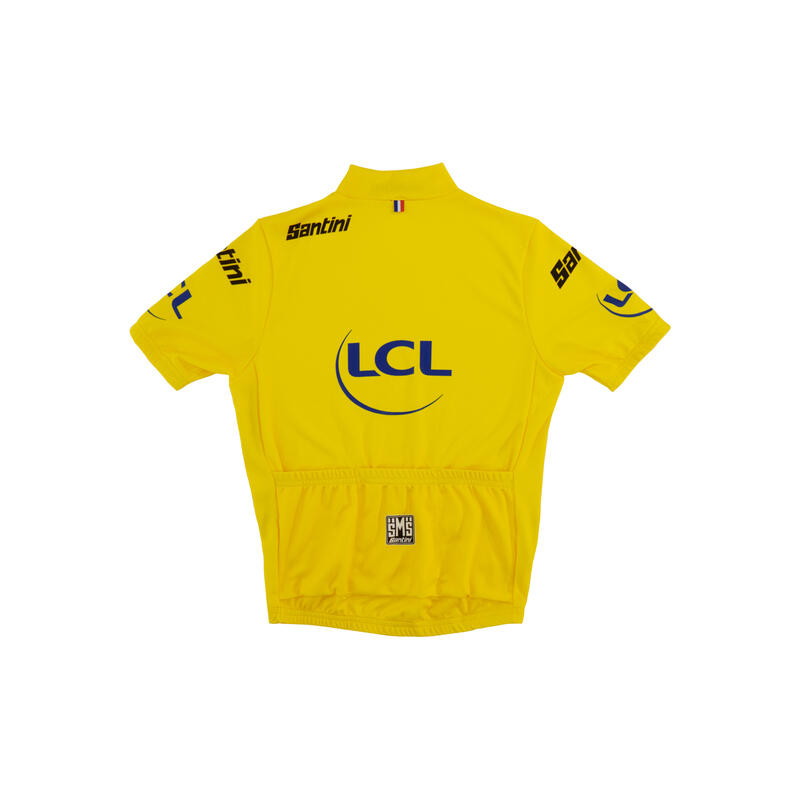 Cyclisme Maillot Santini Child Tour de Francial Yellow 2/4